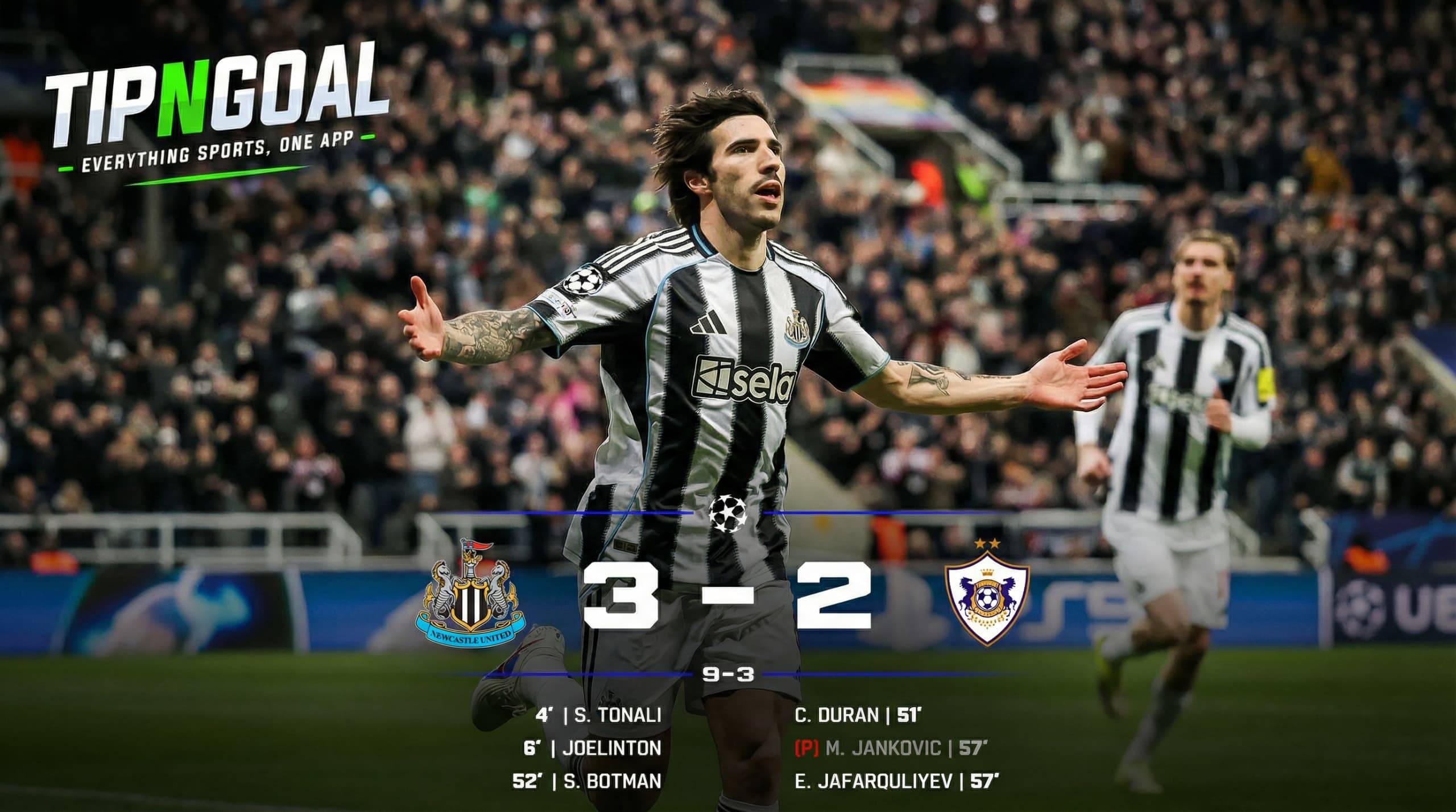 Newcastle Progress to Last 16 After Competitive Second Leg