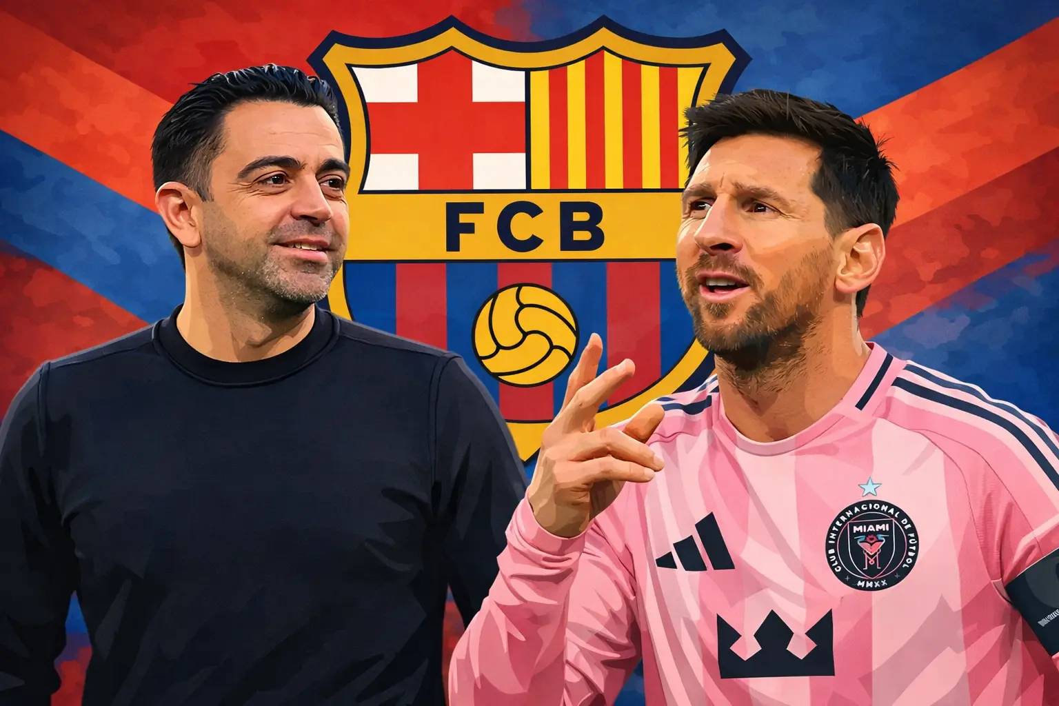 Xavi Hernandez Makes Stunning Claim About Lionel Messi’s Failed Barcelona Comeback