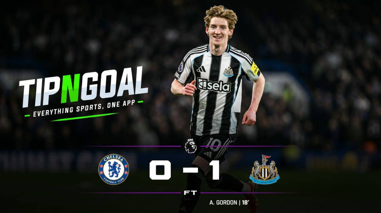 Newcastle Hold Firm to Defeat Chelsea 1–0 at Stamford Bridge