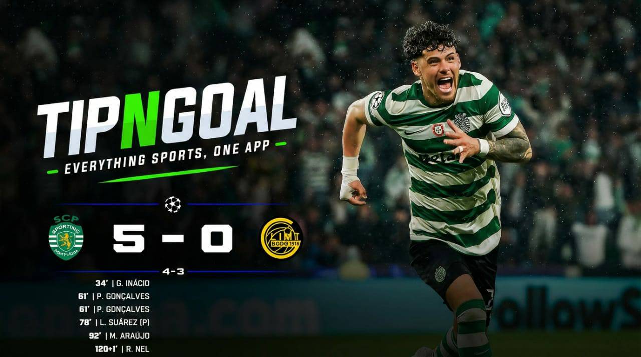 Sporting CP Complete Stunning Comeback with 5-0 Extra-Time Win Over Bodø/Glimt
