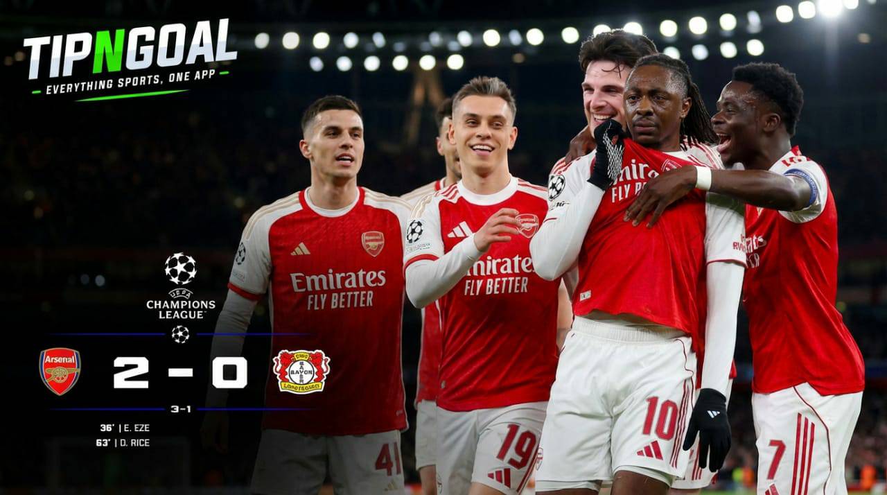 Arsenal Cruise Past Leverkusen to Reach Champions League Quarter-Finals