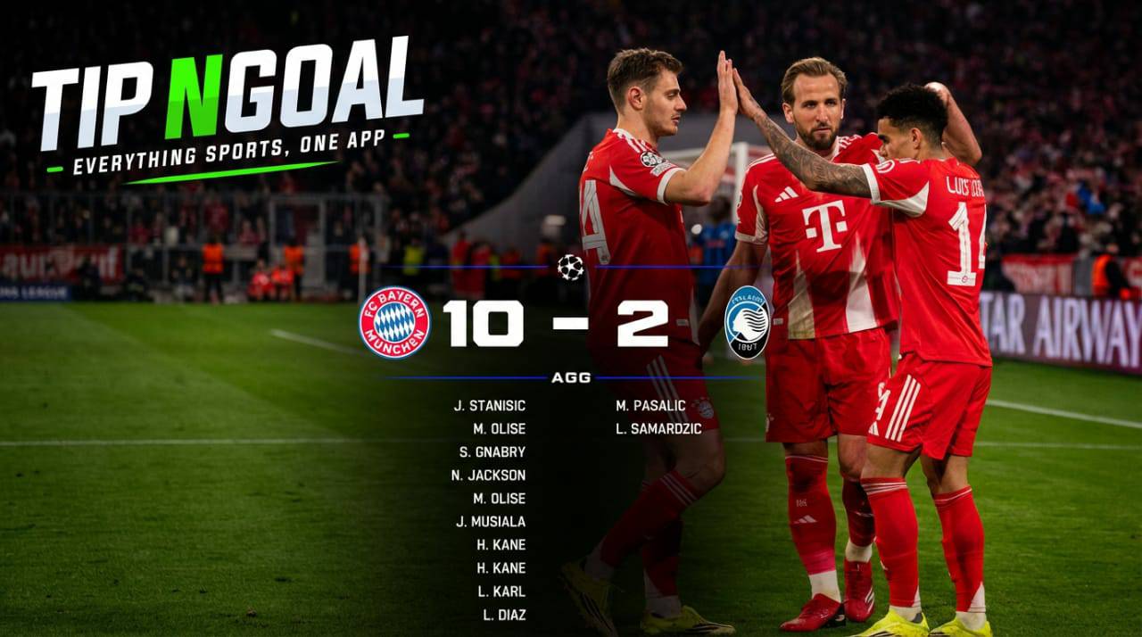 Bayern Ease Past Atalanta to Complete Dominant Champions League Rout
