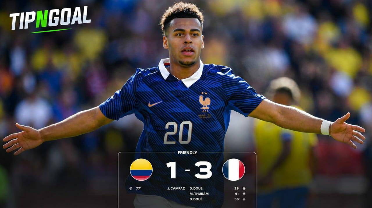 France Cruise Past Colombia in Convincing Friendly Victory