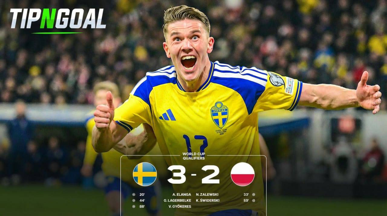 OFFICIAL: Sweden Qualify For The 2026 World Cup
