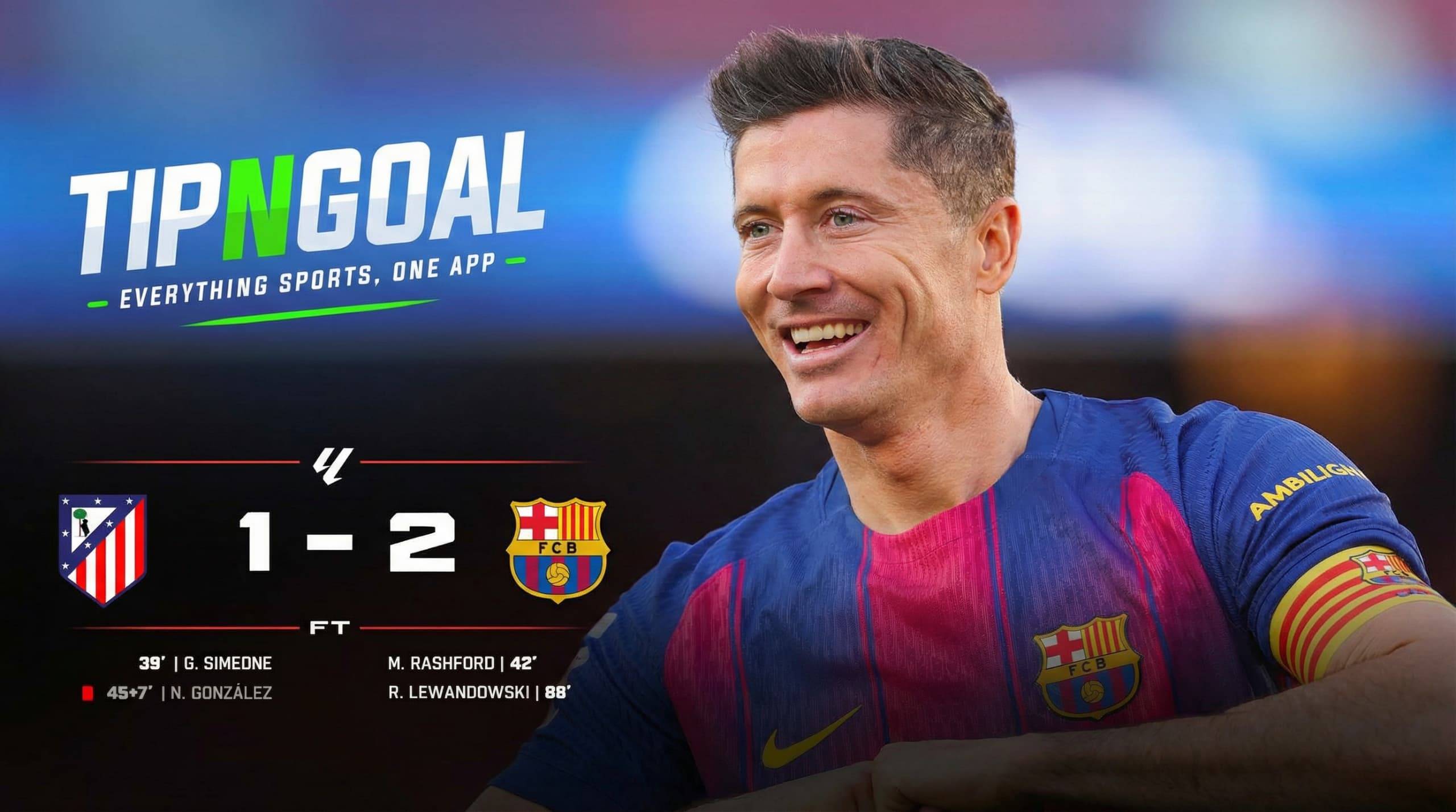 Late Lewandowski Strike Seals Barcelona Comeback in Madrid Thriller
