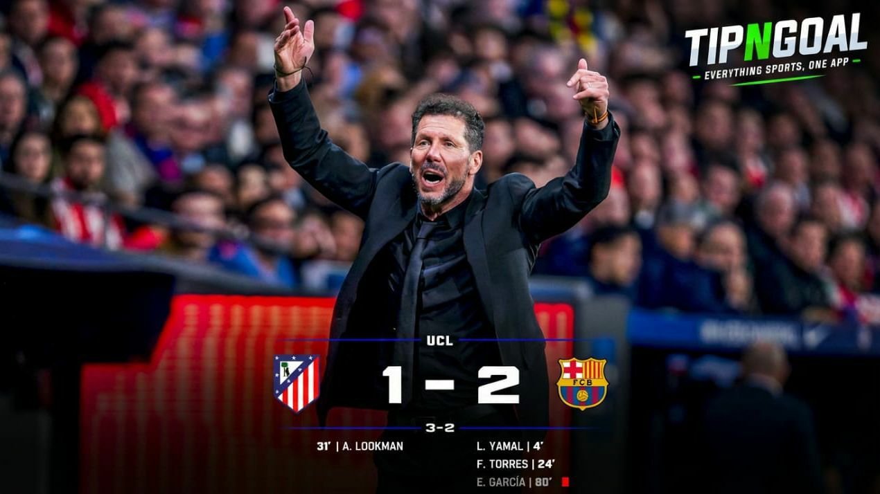 Atlético Edge Barcelona in Fierce Battle to Reach Champions League Semi-Finals