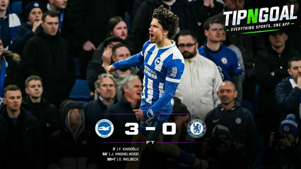 Brighton Run Riot as Chelsea’s Crisis Deepens with 3-0 Defeat

