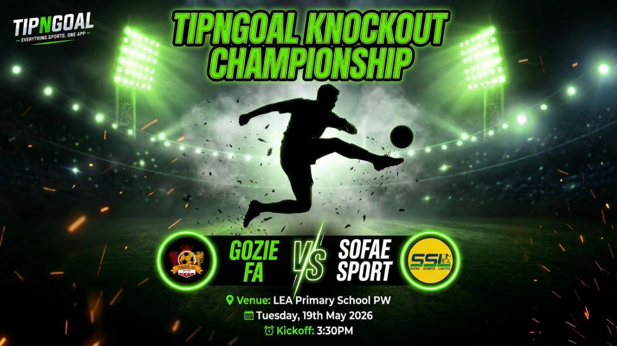 All Eyes on Gozie FA vs Sofae Sport