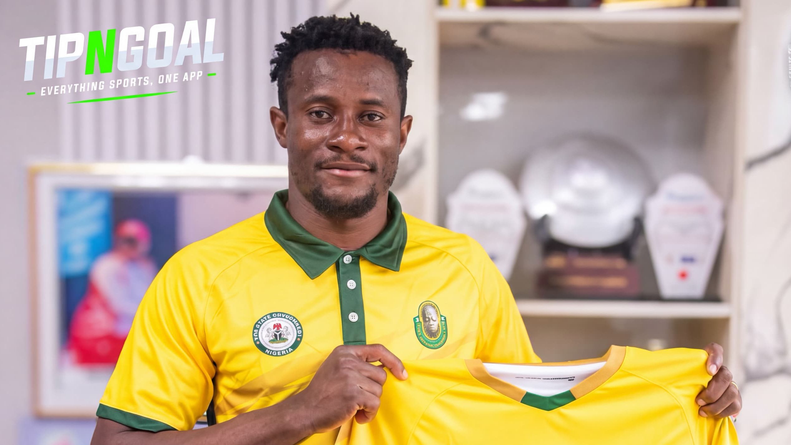 JUST IN: Amas Obasogie Returns To Bendel Insurance After Two Years Abroad 