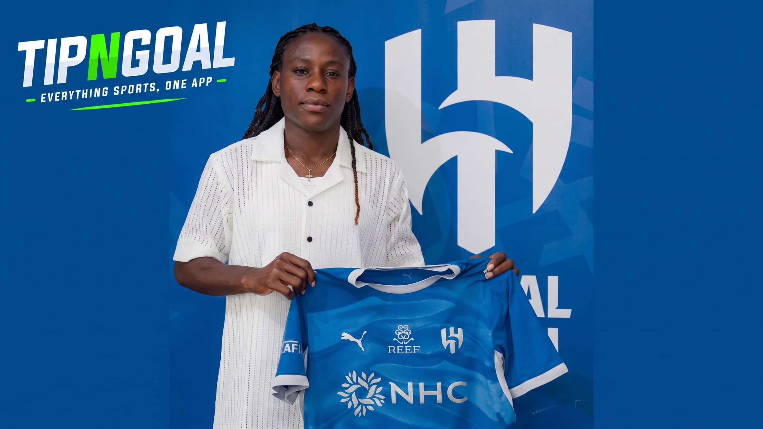 BREAKING: Christy Ucheibe Lands In Saudi Arabia, Signs For Al Hilal Until 2028 