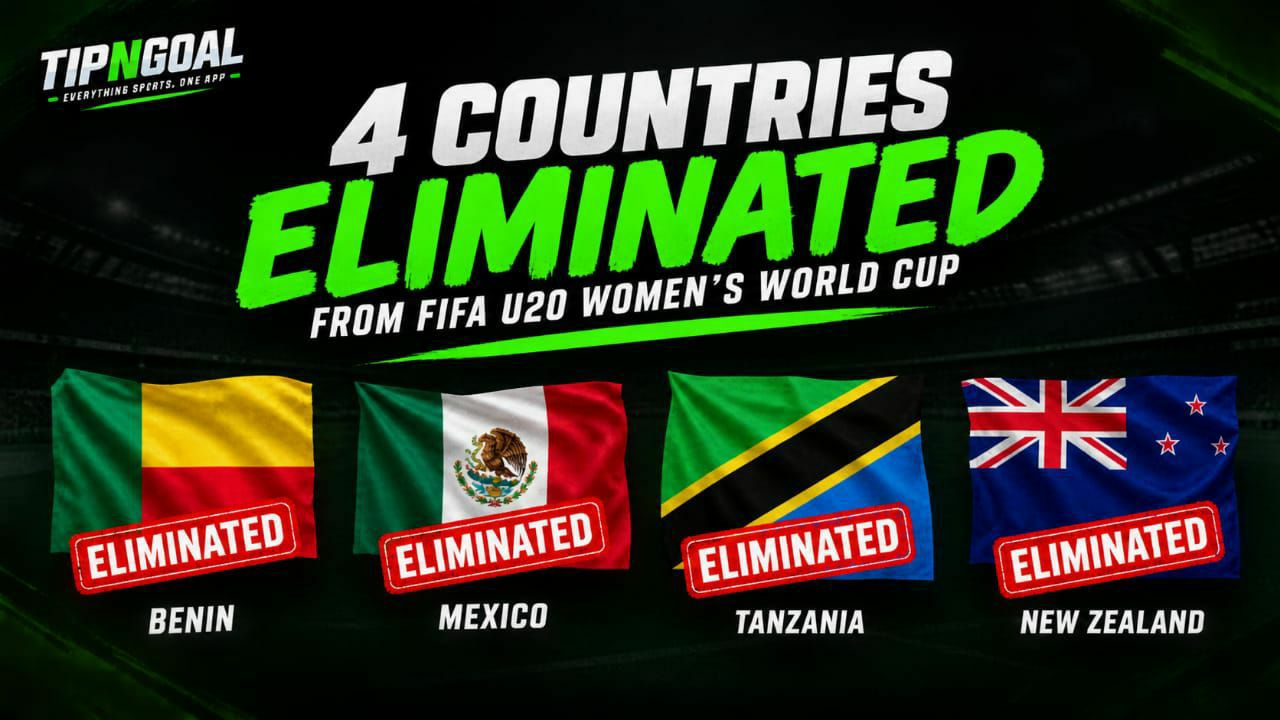 Four Countries Already Eliminated from FIFA U-20 Women’s World Cup
