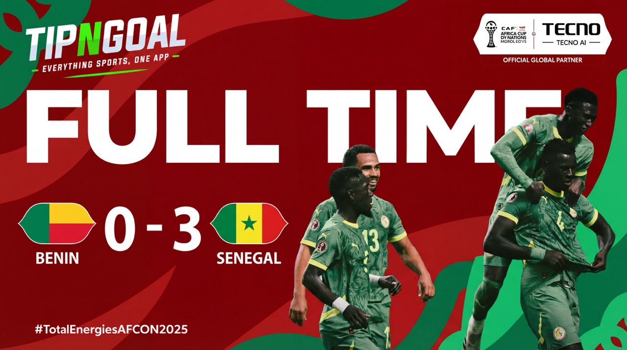 Afcon 2025 Match Summary : Benin 1 vs Senegal 3