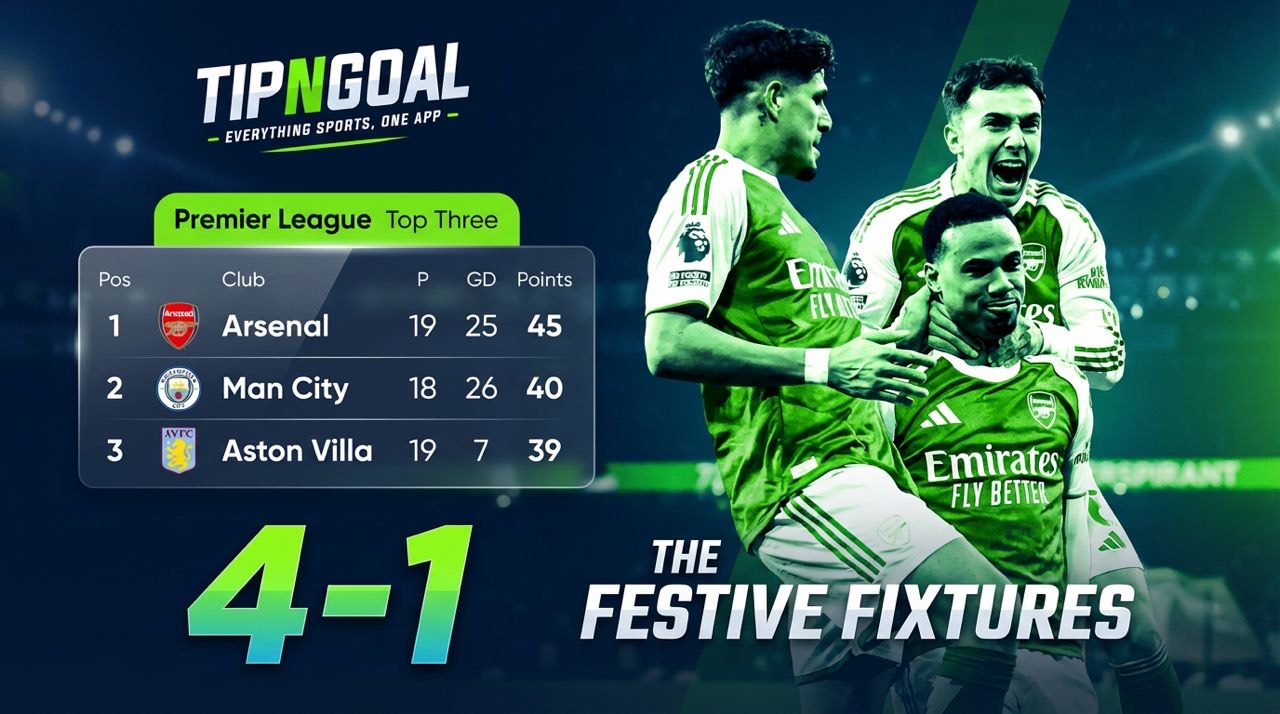 Arsenal Extends Premier League Lead with Commanding Win Over Aston Villa