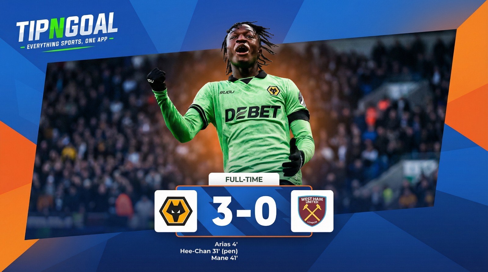 🚨Wolves Hammer West Ham to Claim First Win of Season