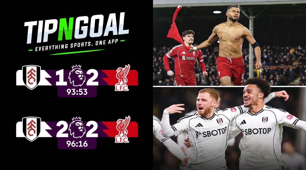 Late Drama at Craven Cottage as Fulham and Liverpool Share Points in Thrilling Draw