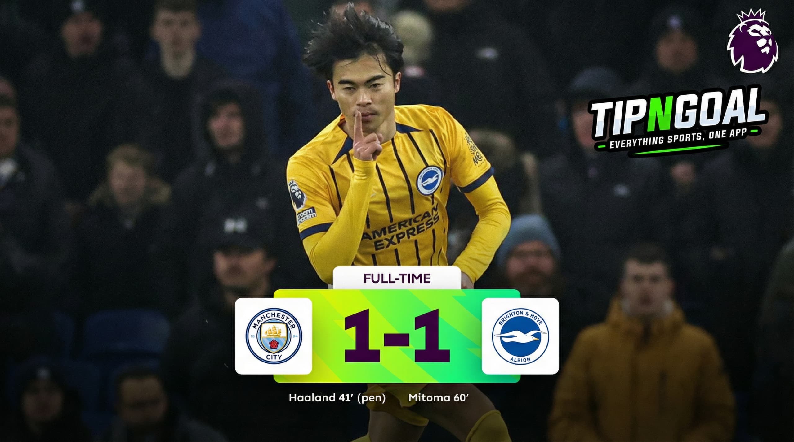 🚨Man City Held by Brighton as Title Chase Stalls in Third Straight Draw