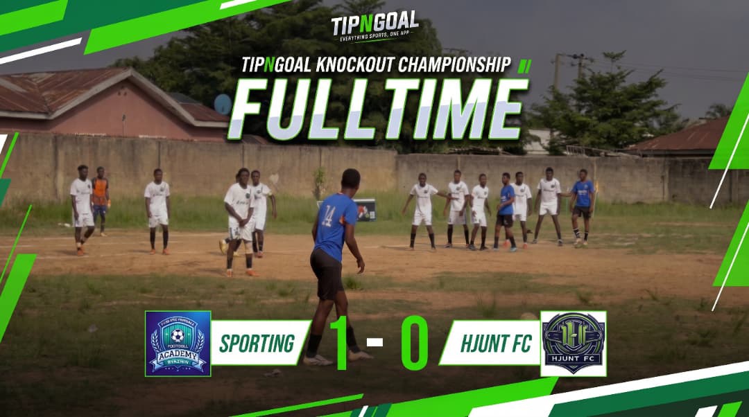 Sporting Football Academy secured a hard-fought 1-0 victory over Hjunt FC 