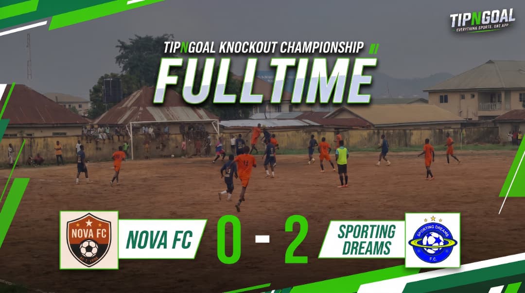 Match Report: Nova FC 0-2 Sporting Dreams