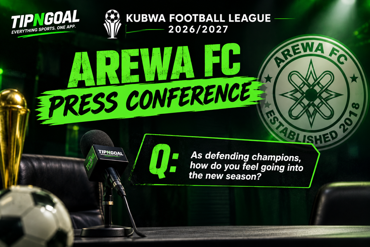 Kubwa Football League - Arewa FC Press Conference