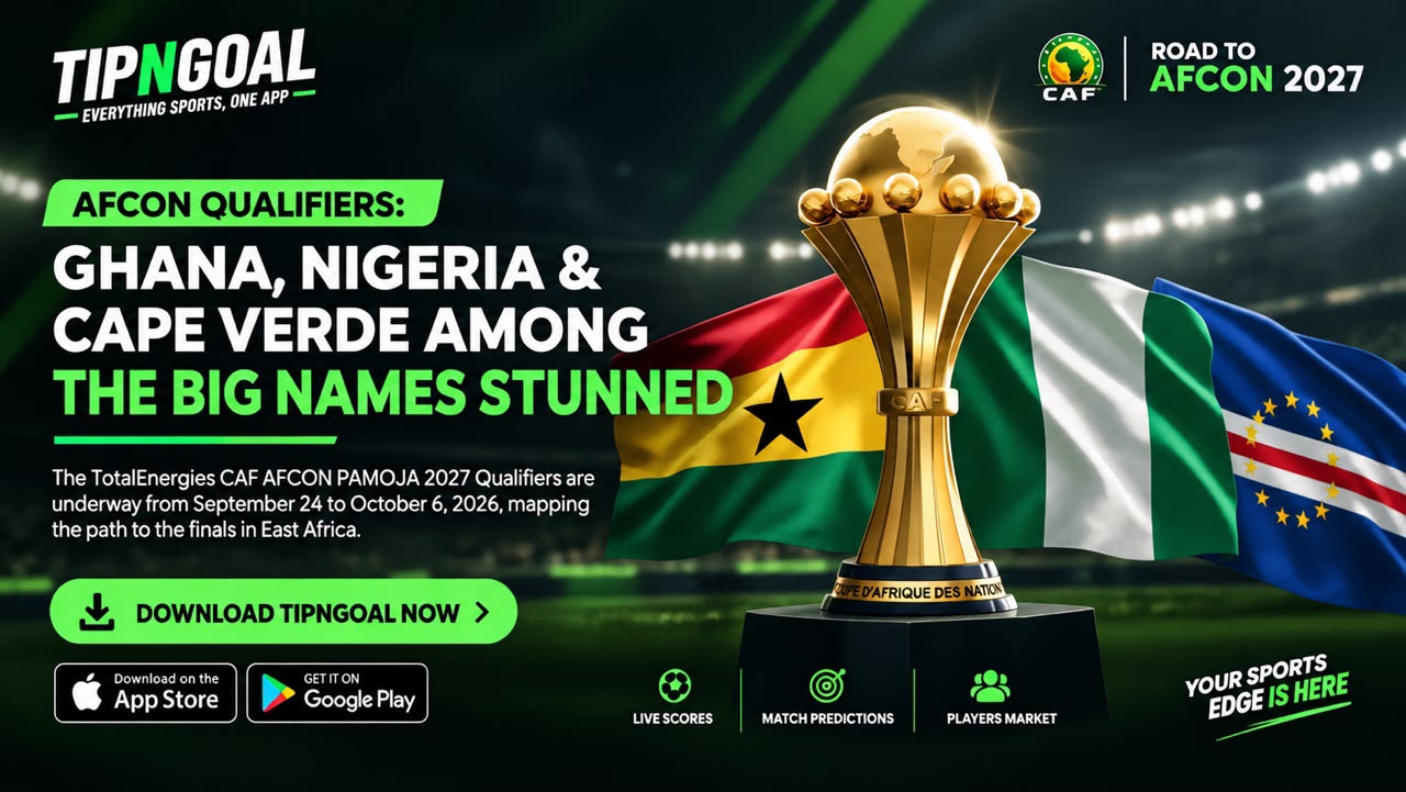 AFCON Qualifiers: Ghana, Nigeria & Cape Verde Among the Big Names Stunned