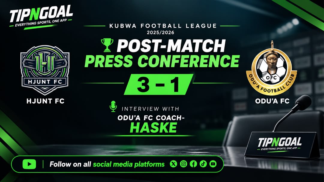 Kubwa Football League: Yesterday’s Match was very Frustrating - Odu’a FC Coach Haske
