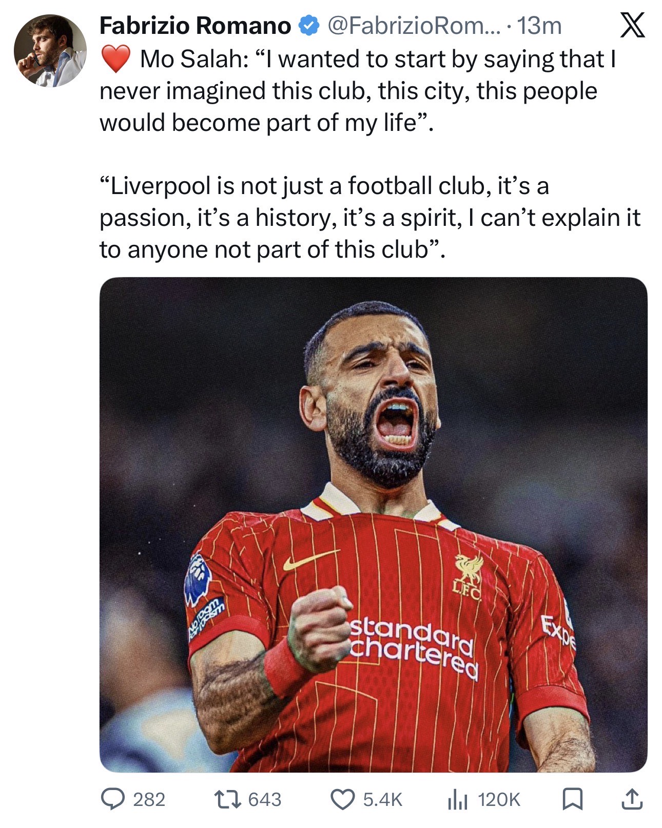 🚨 BREAKING NEWS: MOHAMED SALAH TO DEPART LIVERPOOL AT END OF SEASON – image 1