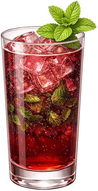 Hibiscus Berry Nojito