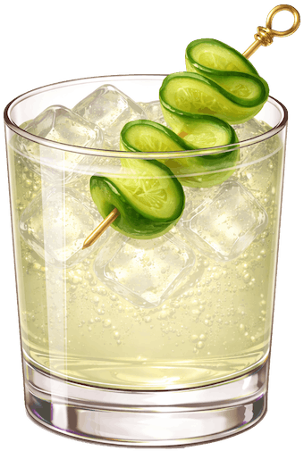 Cucumber and Tonic Mocktail