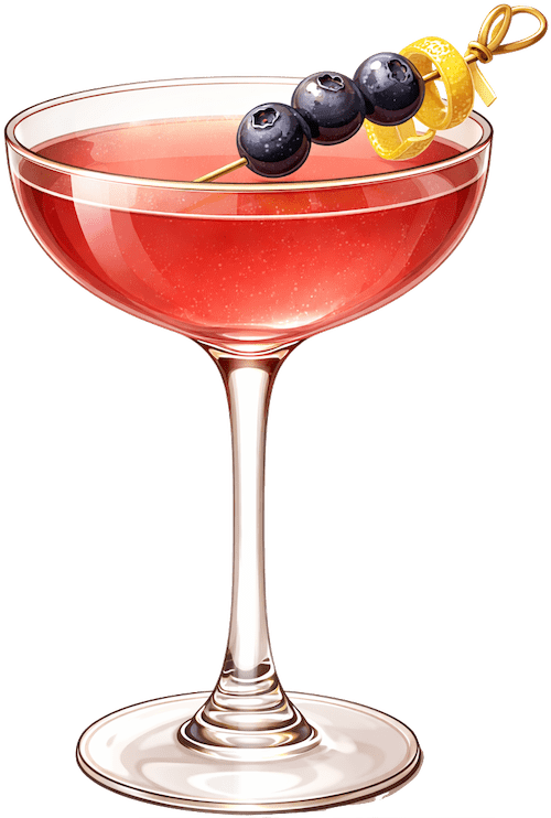 Lemon Blueberry Daiquiri