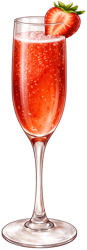 Strawberry Mimosa