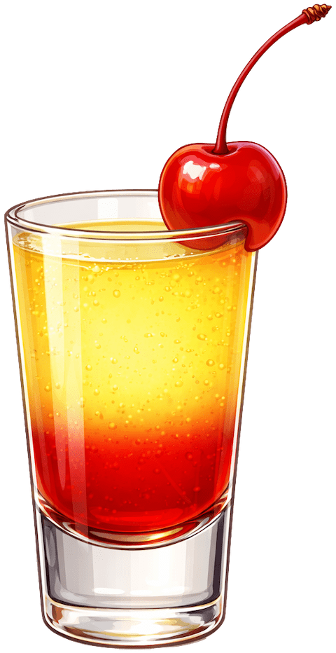 Pineapple Upside Down Cake Shot