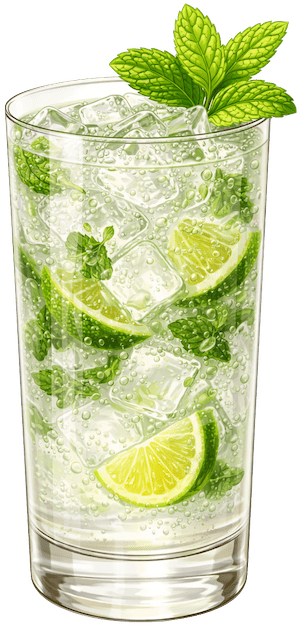 Champagne Mojito