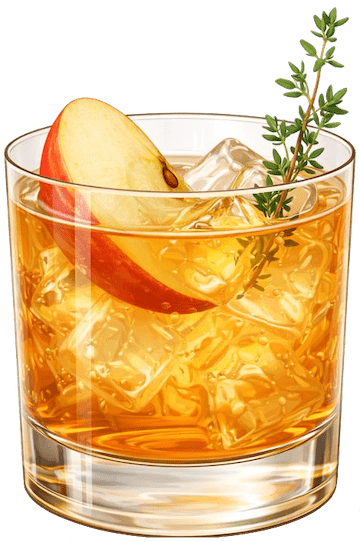 Apple Cider Bourbon Smash