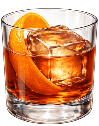 Cranberry Allspice Old Fashioned