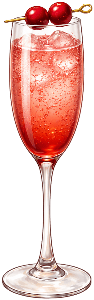 Cranberry French 75