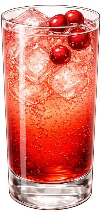 Cranberry Gin Fizz