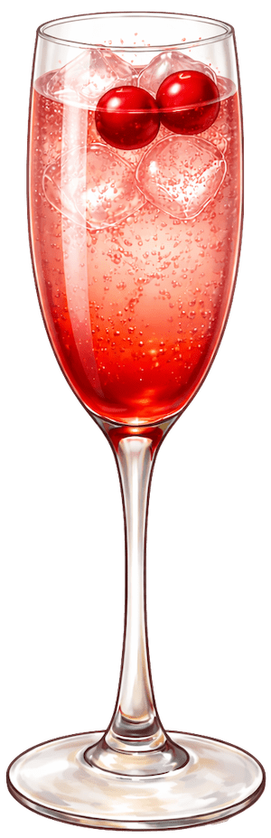 Cranberry Ginger Mimosa