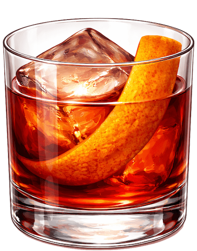 Cranberry Mezcal Negroni