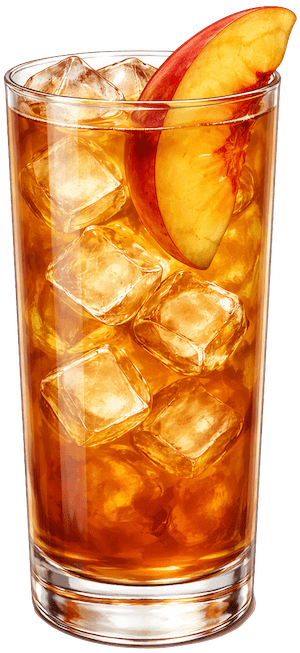 Fizzy Peach Tea