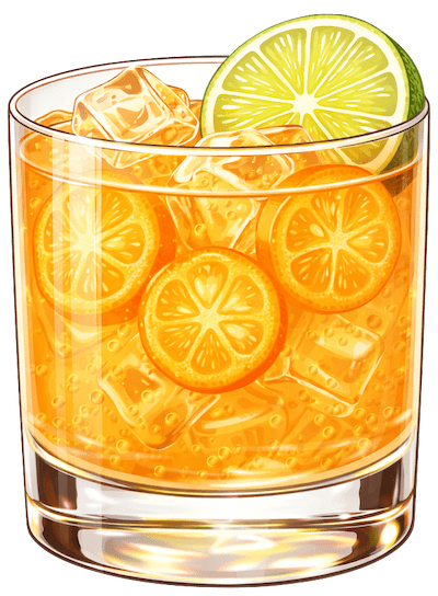 Honey Kumquat Caipirinha