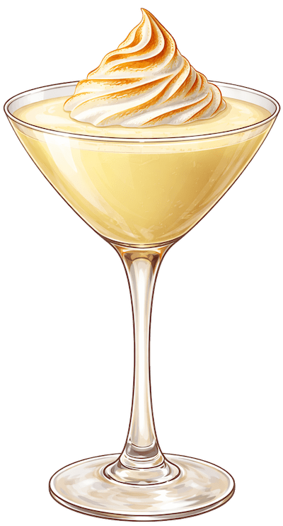 Lemon Meringue Martini