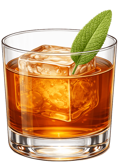 Smoky Honey Sage Old Fashioned