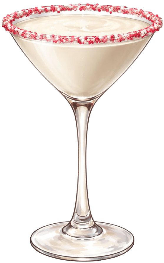 White Chocolate Peppermint Martini