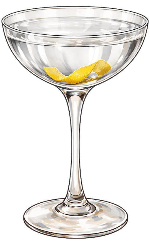 Reverse Gin Martini