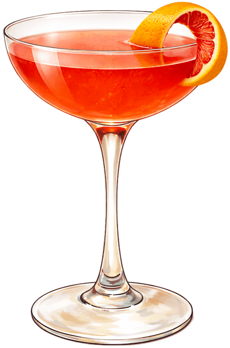 Blood Orange Sidecar