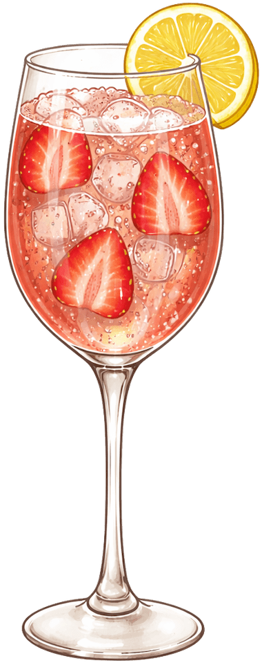 Strawberry & Limoncello Rosé Sangria