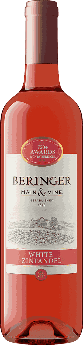 Beringer Main & Vine White Zinfandel Wine from United States