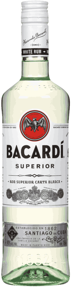 Bacardí Superior White Rum Rum from Puerto Rico