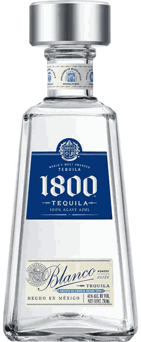 1800 Silver Tequila Tequila from Mexico