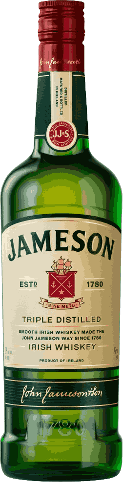 Jameson Irish Whiskey bottle